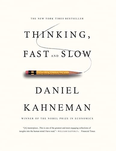 Capa do livro Rápido e Devagar: duas formas de pensar, de Daniel Kahneman